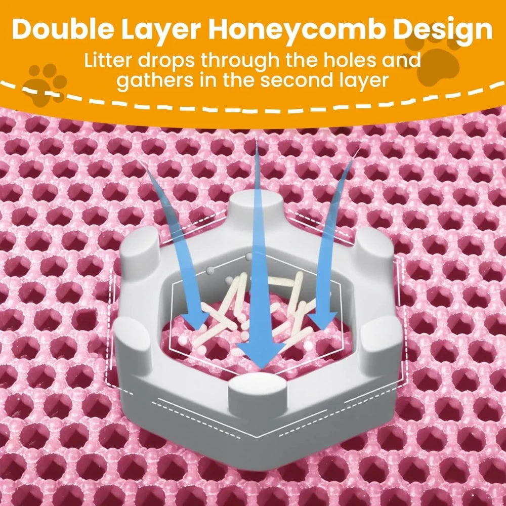 Double Layer Litter Mat