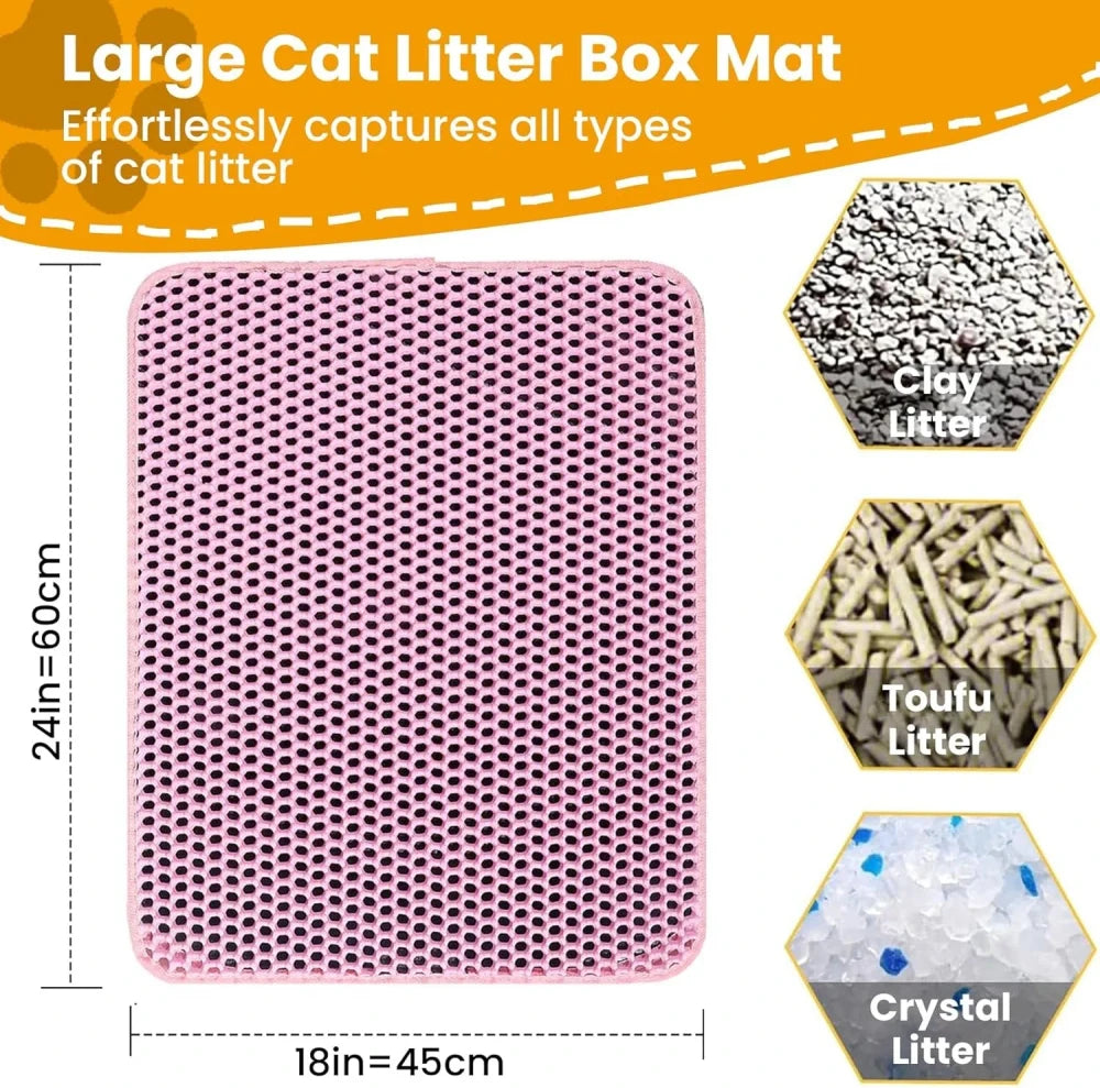 Double Layer Litter Mat