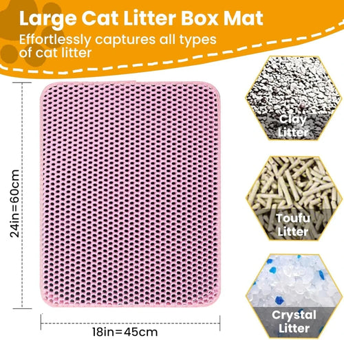 Double Layer Litter Mat