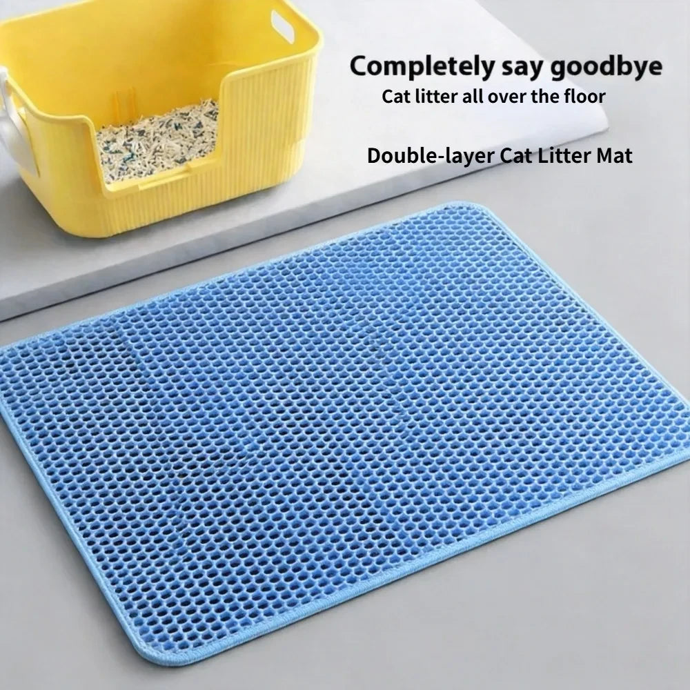 Double Layer Cat Litter Mat