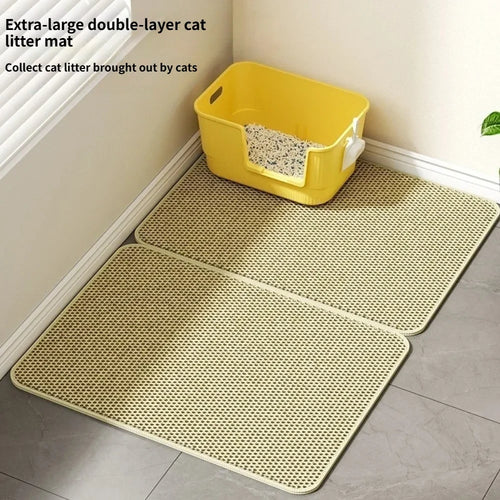 Double Layer Cat Litter Mat
